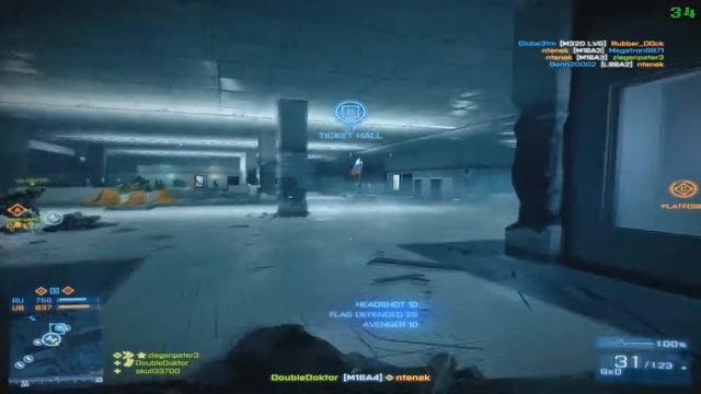 Battlefield 3 Fraps test (HD7770 Vapor-X) смотреть онлайн
