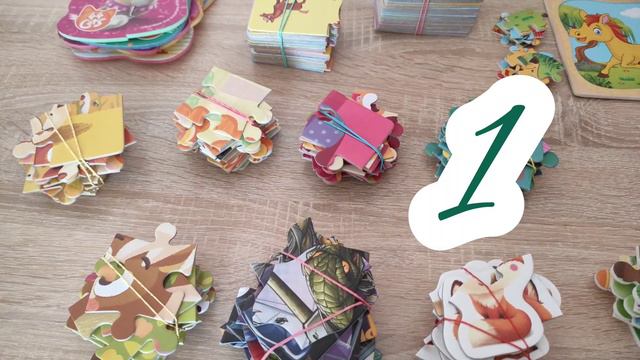 Хранение детских пазлов /организация и хранение/ смотреть онлайн