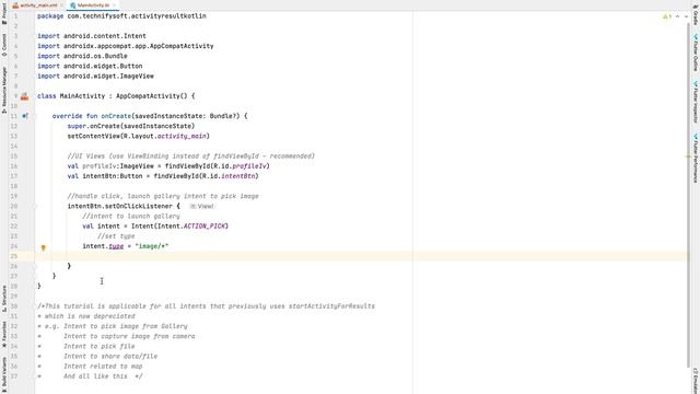 startActivityForResult Depreciated Solution | Android Studio | Kotlin смотреть онлайн