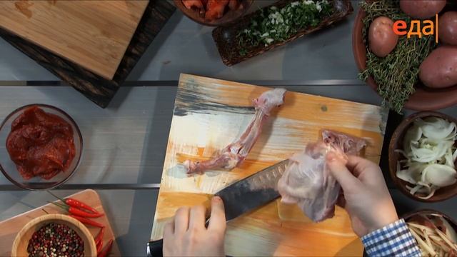 Томлёный картофель с курицей смотреть онлайн