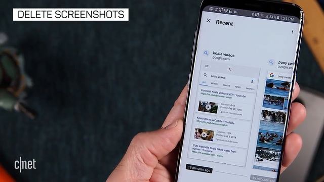Delete Google search screenshots from your Android device смотреть онлайн