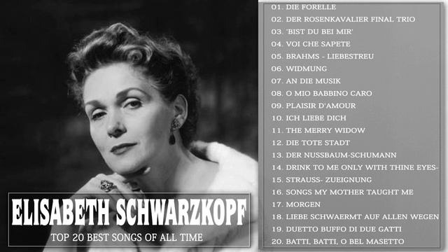 Elisabeth Schwarzkopf Bestes Lied - Best Songs Of Elisabeth Schwarzkopf 2021