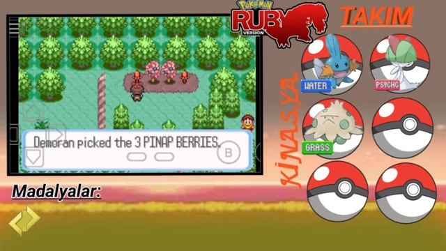 Pokemon Ruby Türkçe Bölüm:6 Yeni Cihaz PokeNav ve Kus Kurtarma Görevi смотреть онлайн