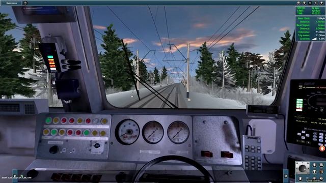 Работаю машинистом электрички эд9м 116