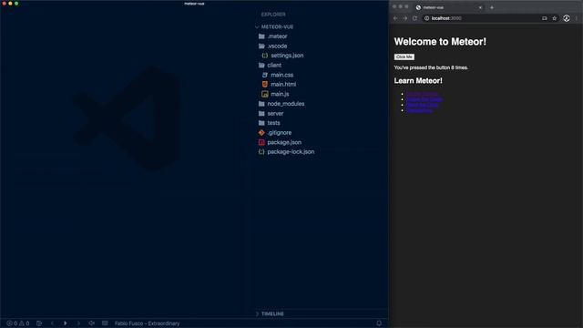 03: [Meteor + Vue] VSCode: configuring ESLint, Prettier and Vue смотреть онлайн