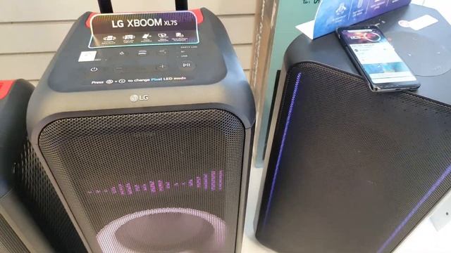LG XBOOM XL7S 250W vs. Samsung MX-ST50B 240W | Bass Sound Test!???? смотреть онлайн