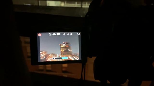 Заметил НЛО в небе! Группа неких странных, светящихся объектов появилась в ночном небе! смотреть онлайн