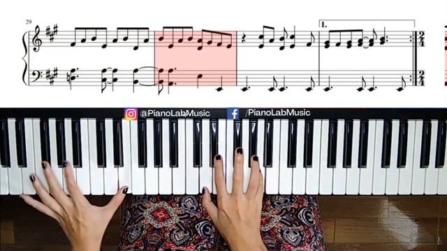 Here Comes the Sun - The Beatles | Com partitura para piano смотреть онлайн