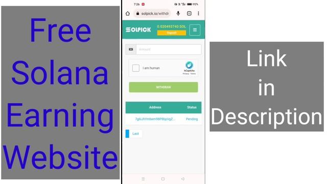Free Cryptocurrency Earning Website Withdrawal Proof| Solpick.io payment proof смотреть онлайн