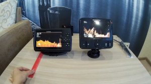 Обзор РАЗМЕРОВ Garmin striker 7sv Plus и Raymarine Dragonfly 7Pro