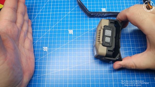 Налобный фонарь с ближним и дальним светом + красный / ЯЛ "Механик PRO" LH-240 смотреть онлайн