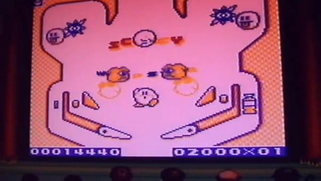"Kirby´s Pinball Land" gameplay on the Super Gameboy смотреть онлайн