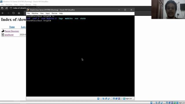 Servidor WEB APACHE - Oracle Linux 8 смотреть онлайн