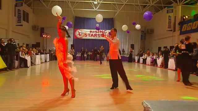 Rising stars cup 2015.Хмельницький. Джайв. смотреть онлайн