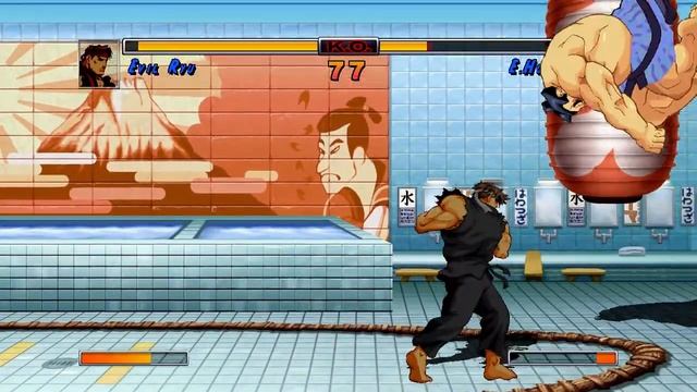 Super Street Fighter II Turbo HD Remix - PC Gameplay - Evil Ryu - Story Mode - 720P - Mugen смотреть онлайн