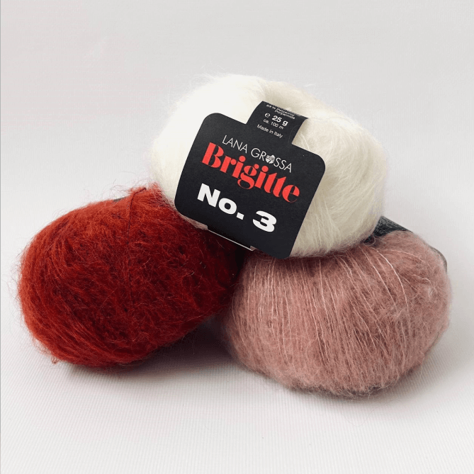 BRIGITTE No.3 Lana Grossa. Обзор пряжи от интернет магазина Knitted-story-shop.ru смотреть онлайн