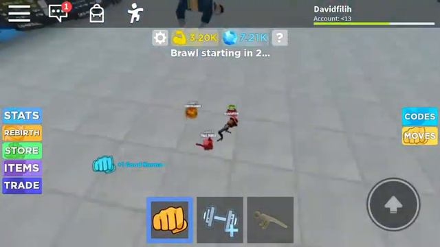 Играю в симулятор качка в Roblox смотреть онлайн