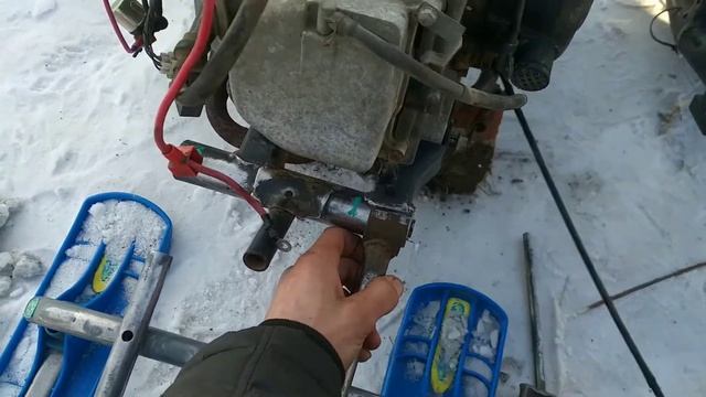 Снегокат с мотором от скутера " САМОДЕЛКА смотреть онлайн