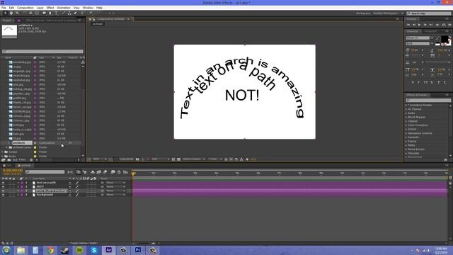 After Effects CS6 Tutorial - 127 - Edit Text Layers Imported From Photoshop смотреть онлайн