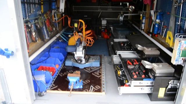 Рабочий модуль на прицеп своими руками. Tool trailer. смотреть онлайн