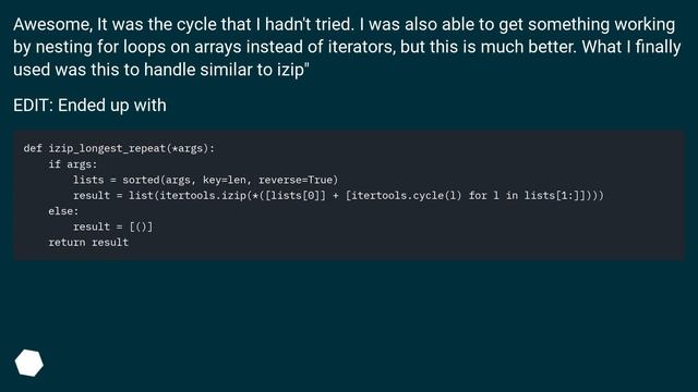 izip_longest with looping instead of fillvalue смотреть онлайн