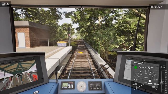 SubwaySim Hamburg gameplay - high graphics settings смотреть онлайн