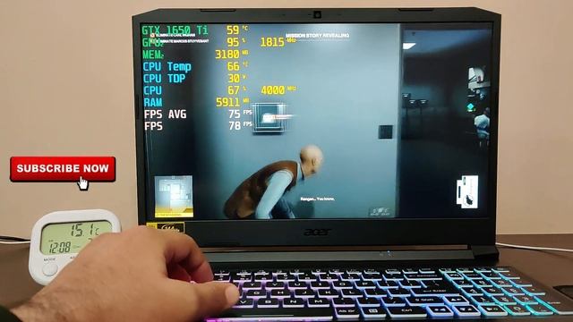 Hitman 3 Gaming Review on Acer Nitro 5 [Ryzen 5 4600H] [Nvidia GTX 1650Ti] [8gb Ram] ? смотреть онлайн