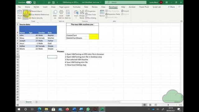 Running VBA on SharePoint by Opening it in Excel Desktop first. See the Updated Description смотреть онлайн