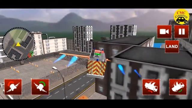 Use a flying firefighter truck to save the city in rescue truck driving games. Android Gameplay смотреть онлайн