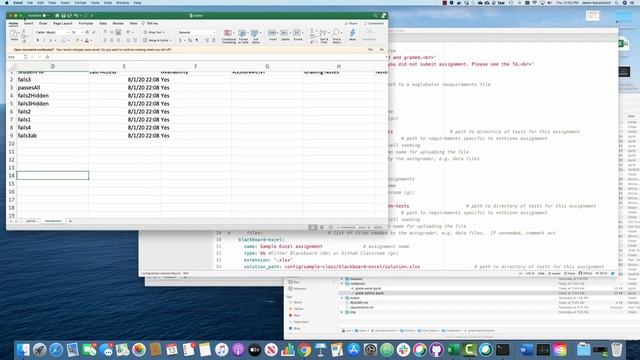 Autograding for Python/Jupyter/Excel using Otter Grader & GitHub Classroom or Blackboard смотреть онлайн