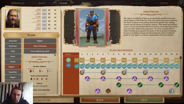 Pathfinder: Kingmaker - Подробнее про создание персонажа.