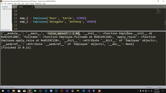 Object Oriented Programming with Python 2 | Class variables смотреть онлайн