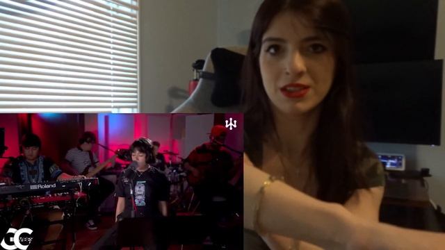 GIgi De Lana unholy cover-video Reaction смотреть онлайн