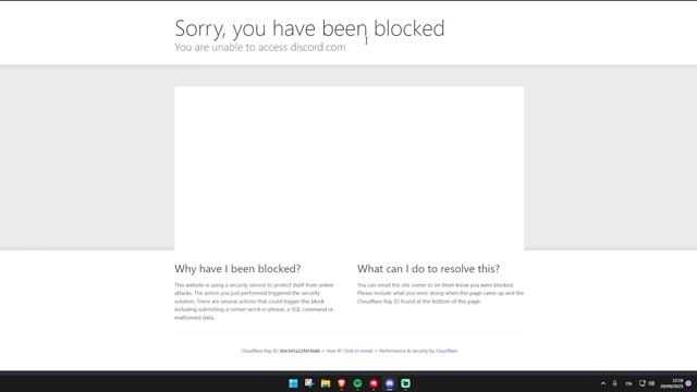 Sorry, you have been blocked - DISCORD 2023 FIX (100% WORKING) смотреть онлайн