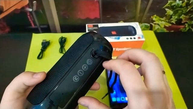 Bluetooth колонка T&G 117 с АлиЭкспресс смотреть онлайн