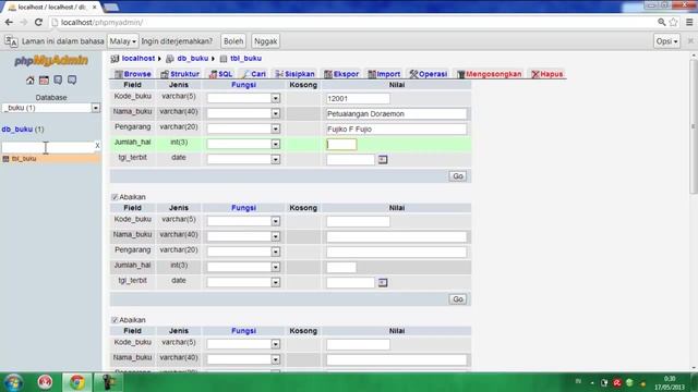 phpmyadmin localhost- tutorial pak Reza смотреть онлайн
