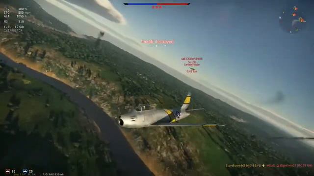 *F86 A5 in War Thunder* смотреть онлайн
