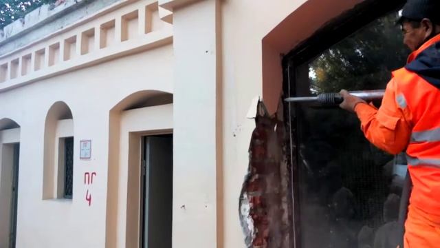 Компрессор с отбойным молотком / 8-926-706-14-35 kompressora-arenda.ru смотреть онлайн