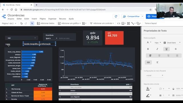 Google Data Studio: Criando, navegando entre páginas e sincronizando visuais смотреть онлайн