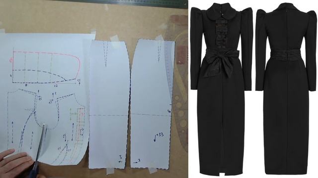моделируем платье modelado de vestido #курсыкройкиишитья #валерийпрокудиншитьё #diseño. смотреть онлайн