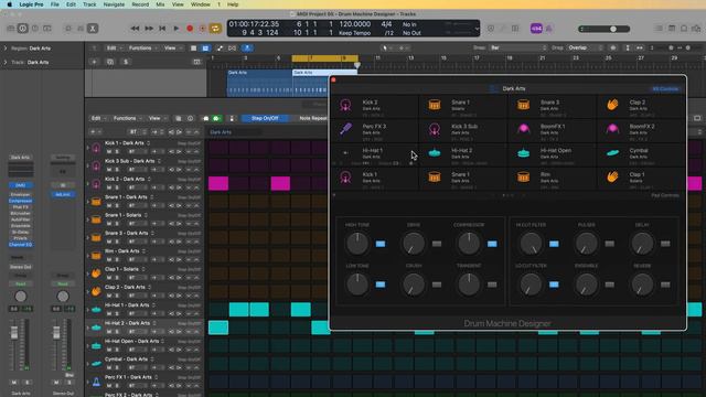 Logic Pro #47 - Drum Machine Designer смотреть онлайн