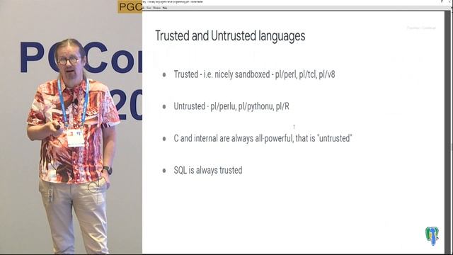 PGConf India 2023 - Writing Your Server Side Functions in any language by Hannu Krosing (Google) смотреть онлайн