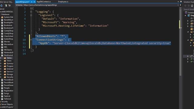 Beginning .NET Core MVC, Razor, API, Blazor, Azure Course - Adding connection string 11/34 смотреть онлайн