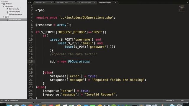 4. Android PHP MySQL Tutorial | User Registration PHP Script смотреть онлайн