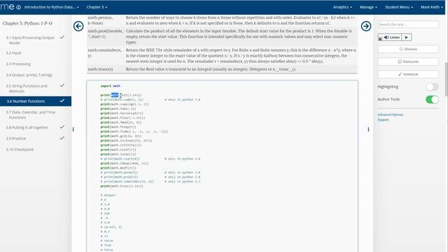 Python: String, Number, Date functions смотреть онлайн