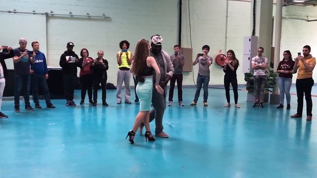 Ledoux Dianza & Yuliya WolFoX Volkova - UrbanKiz [Paris Kizomba Congress 2018] смотреть онлайн