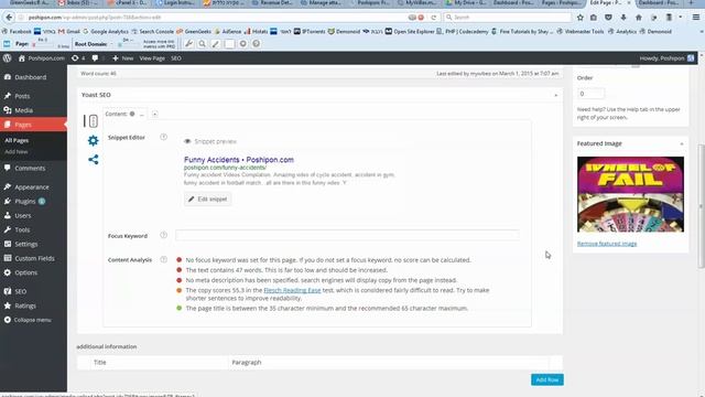 Poshipon.com - WordPress Page Template смотреть онлайн