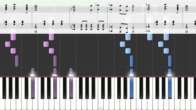 Rammstein - XXI Klavier - Piano Tutorial - Partitura смотреть онлайн