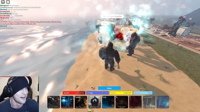 MONSTER ZERO does the IMPOSSIBLE to GODZILLA (roblox) смотреть онлайн