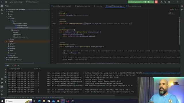 Conectando Spring Boot con ChatGPT para usar los servicios vía API смотреть онлайн